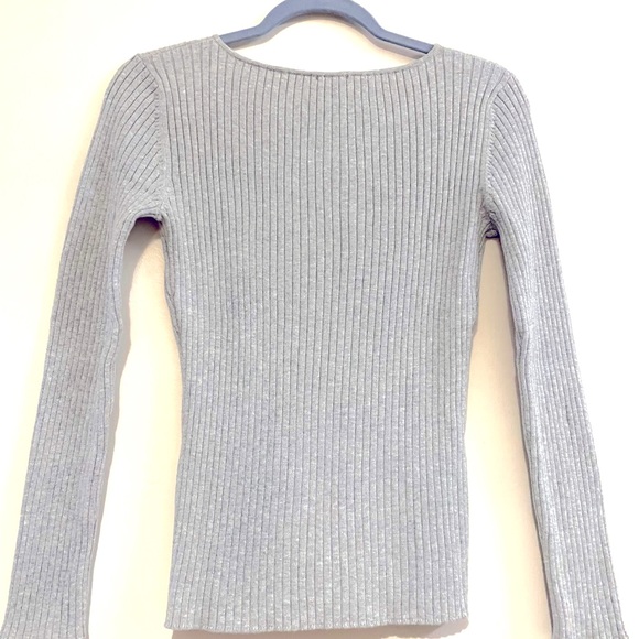 Chadwick’s of Boston super soft rib knit ballet neck sweater. - Picture 2 of 2